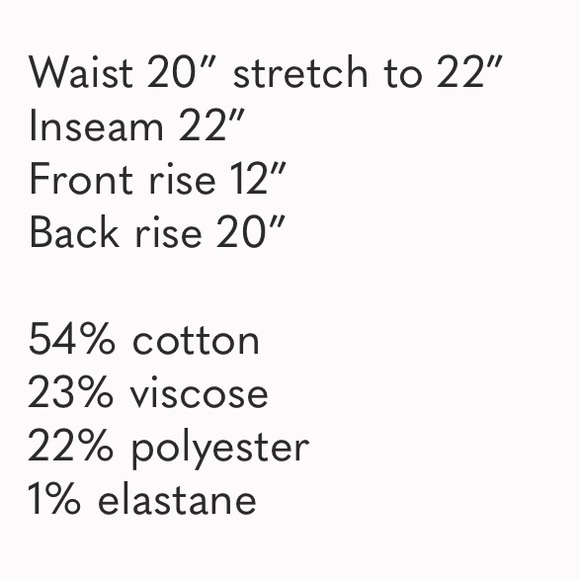 Vintage America Blues Plus size 22 boho crop  dark wash - Picture 8 of 8